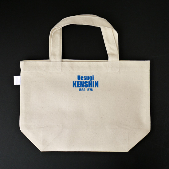 戦国武将家紋ミニトートバッグ「上杉謙信・龍」