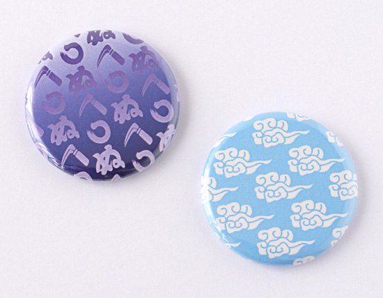 【缶バッジ】和文様4