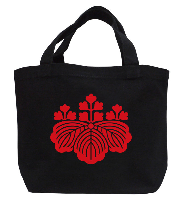 家紋ミニトートバッグ「五三桐」