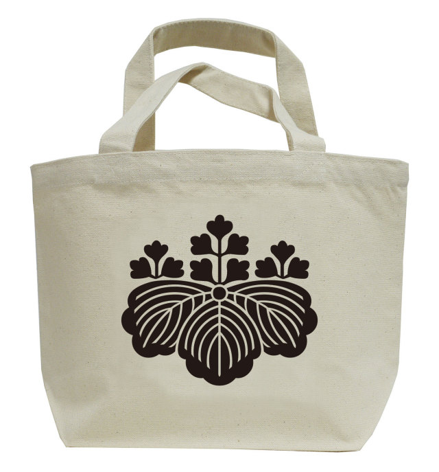 家紋ミニトートバッグ「五三桐」