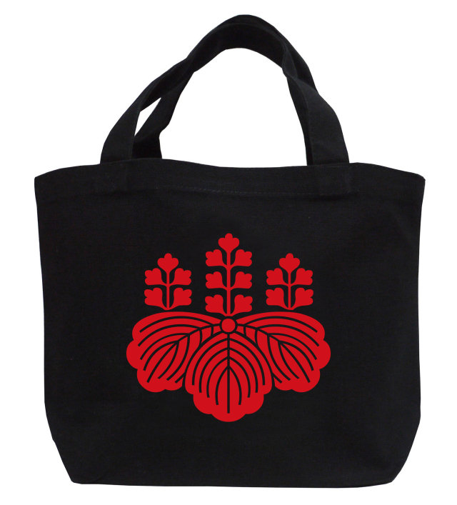 家紋ミニトートバッグ「五七の桐」