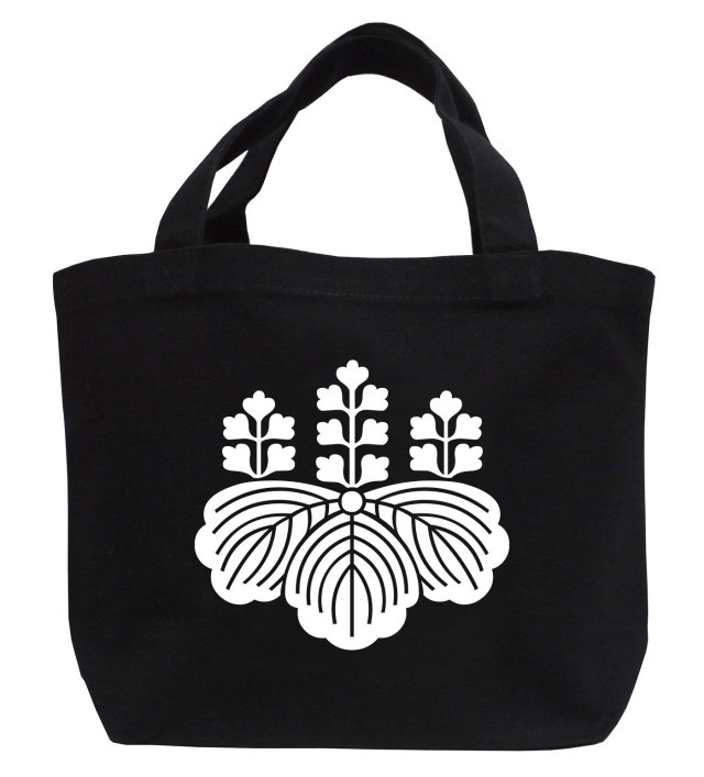 家紋ミニトートバッグ「五七の桐」