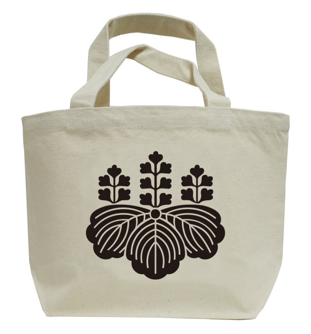 家紋ミニトートバッグ「五七の桐」