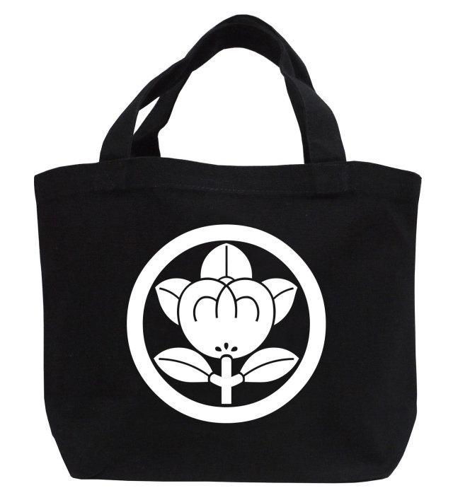 家紋ミニトートバッグ「丸に橘」