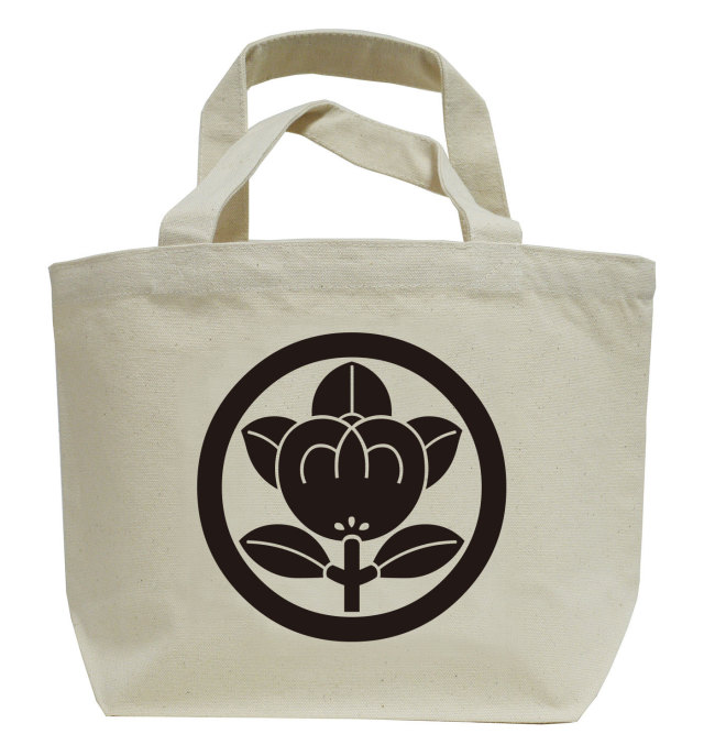 家紋ミニトートバッグ「丸に橘」