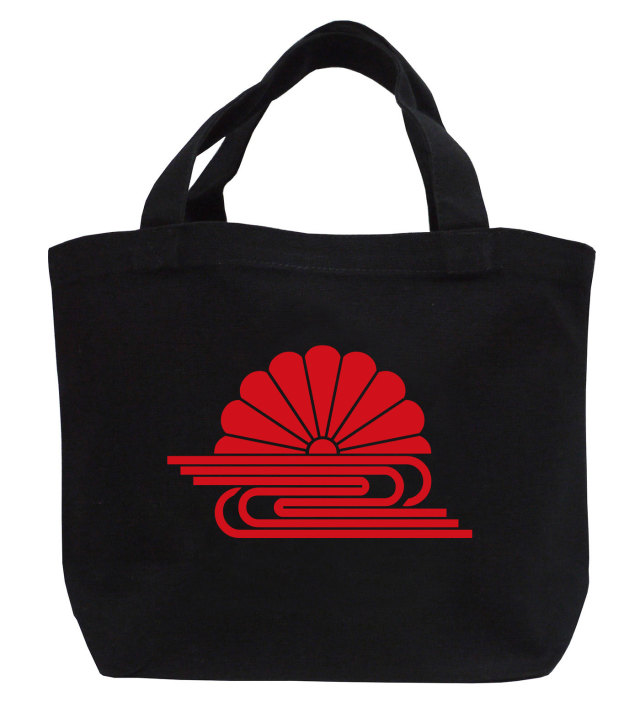 家紋ミニトートバッグ「菊水」