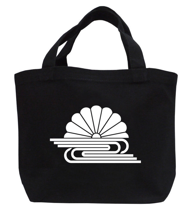 家紋ミニトートバッグ「菊水」