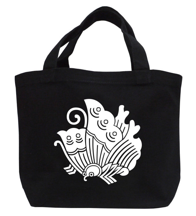 家紋ミニトートバッグ「揚羽蝶」