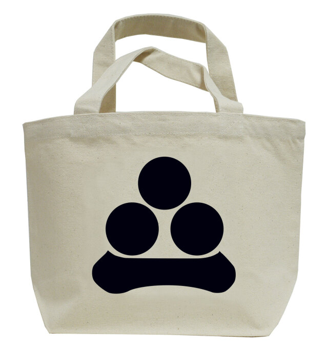 家紋ミニトートバッグ「渡辺星」