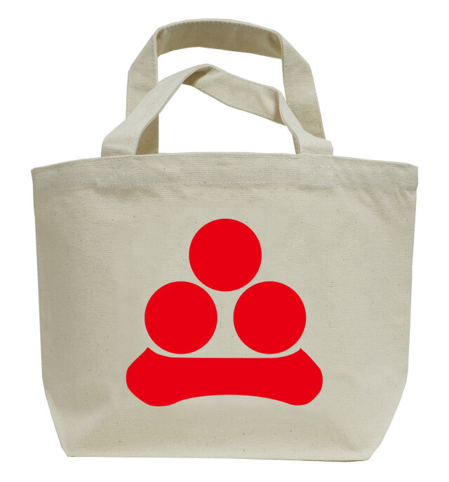 家紋ミニトートバッグ「渡辺星」