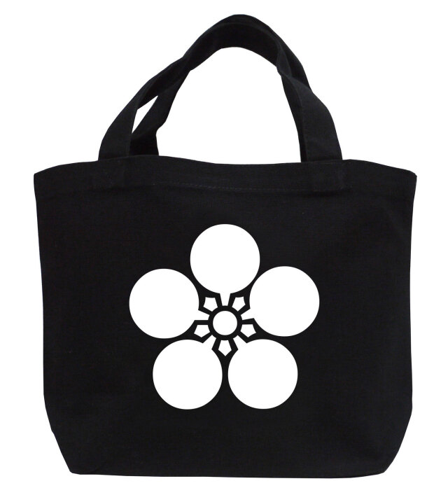 家紋ミニトートバッグ「梅鉢」