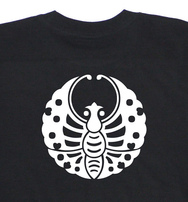 戦国武将家紋Tシャツ「池田輝政」イメージ