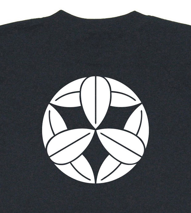 戦国武将家紋Tシャツ「竹中重治（竹中半兵衛）」イメージ