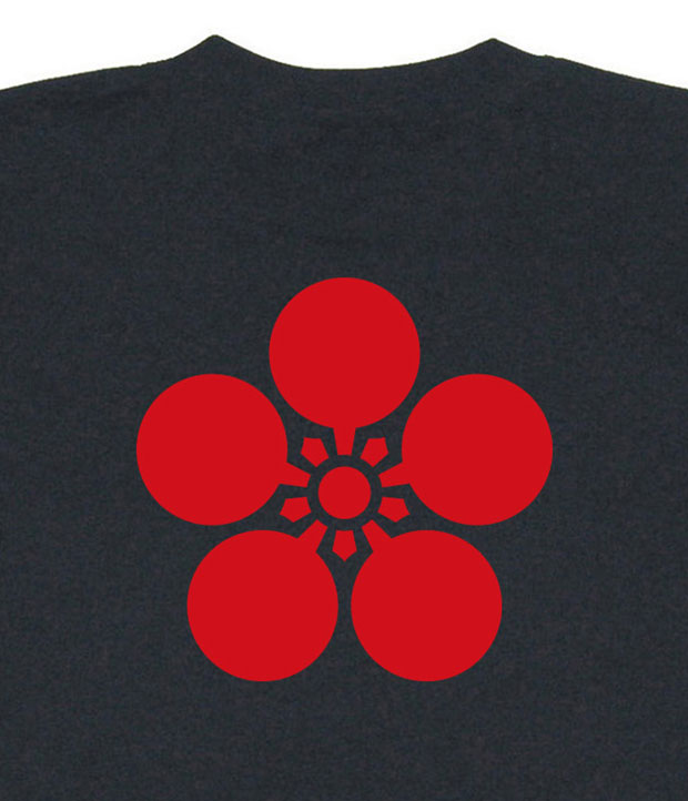 戦国武将家紋Tシャツ「前田利家」イメージ