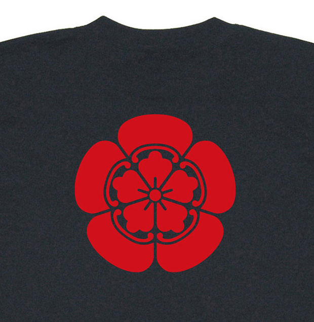 戦国武将家紋Tシャツ「織田信長」イメージ