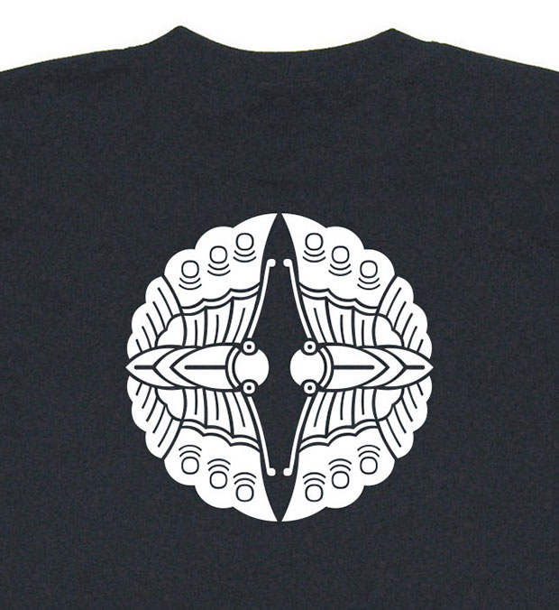 戦国武将家紋Tシャツ「大谷吉継」イメージ