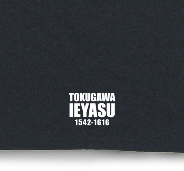 戦国武将家紋Tシャツ「徳川家康」イメージ