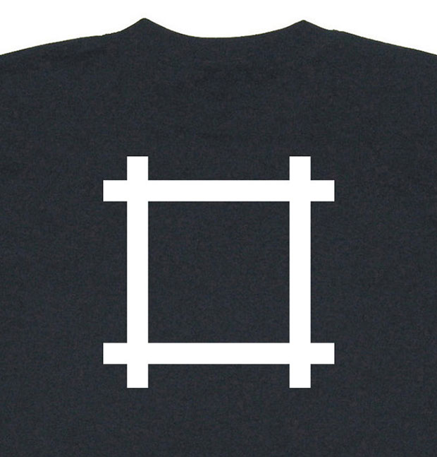 戦国武将家紋Tシャツ「井伊直政「井桁」」プリント拡大