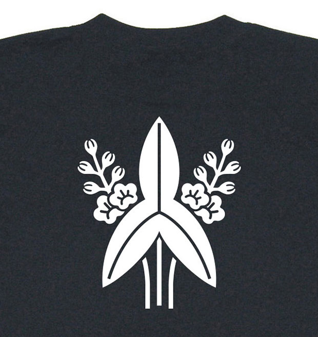 戦国武将家紋Tシャツ「福島正則」イメージ