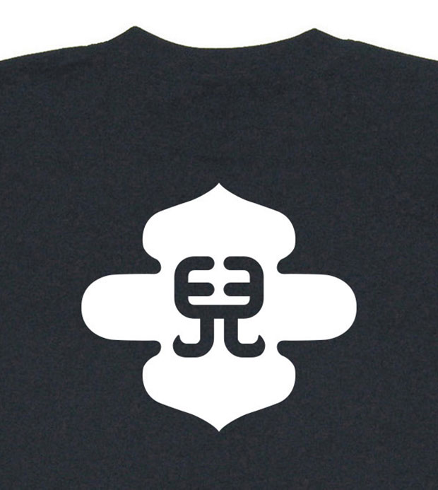 戦国武将家紋Tシャツ「宇喜多秀家」イメージ