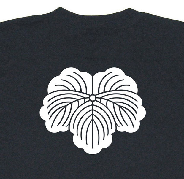 戦国武将家紋Tシャツ「藤堂高虎」イメージ
