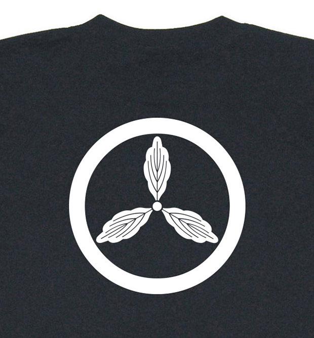 戦国武将家紋Tシャツ「山内一豊」イメージ