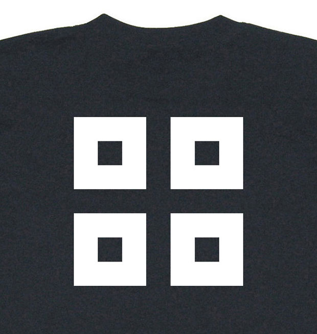 戦国武将家紋Tシャツ「京極高次」イメージ