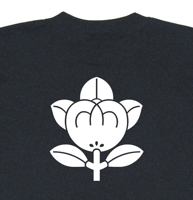 戦国武将家紋Tシャツ「山中鹿介」イメージ