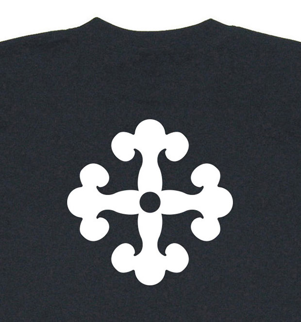 戦国武将家紋Tシャツ「小西行長」イメージ