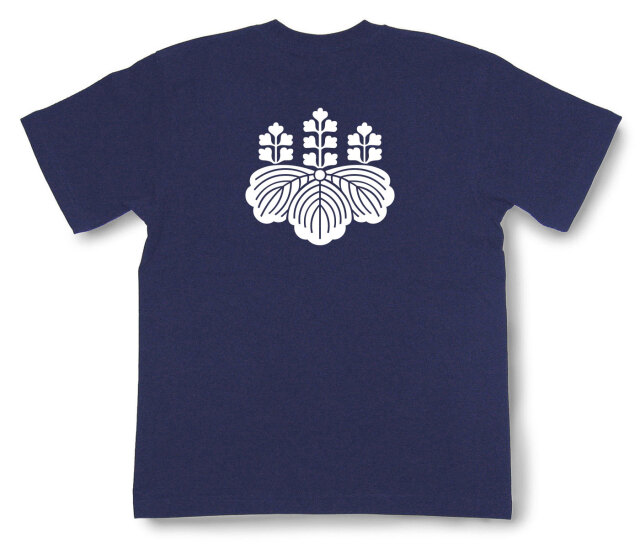 家紋Tシャツ「五七の桐」（半袖）