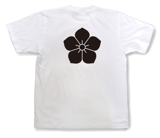 家紋Tシャツ「桔梗」（半袖）