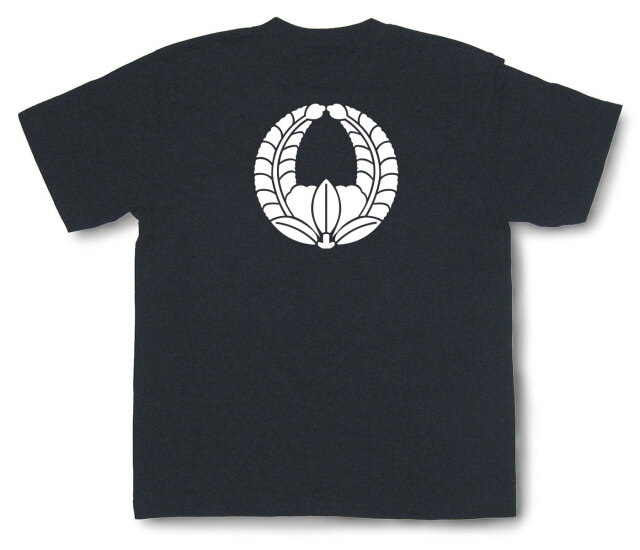 家紋Tシャツ「上がり藤」（半袖）