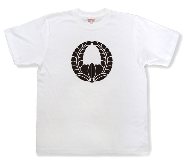 家紋Tシャツ「上がり藤」（半袖）