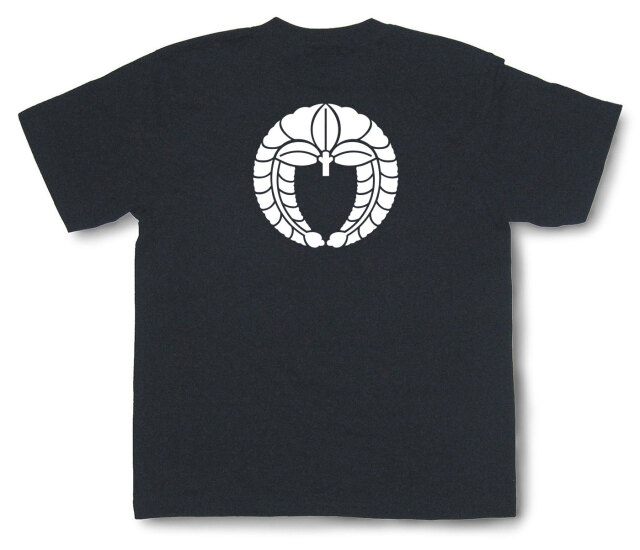家紋Tシャツ「下がり藤」（半袖）