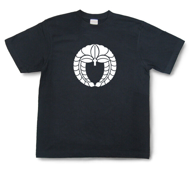 家紋Tシャツ「下がり藤」（半袖）