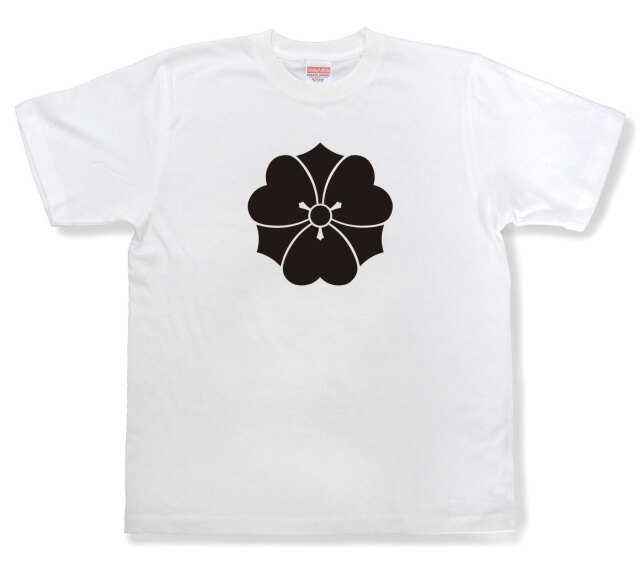 家紋Tシャツ「剣片喰」（半袖）