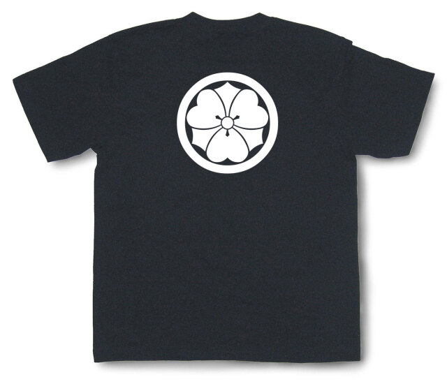 家紋Tシャツ「丸に剣片喰」（半袖）