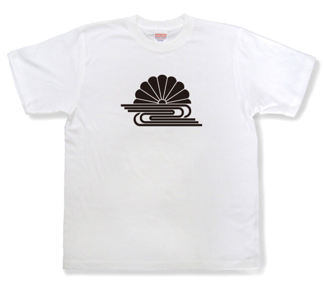 家紋Tシャツ「菊水」（半袖）