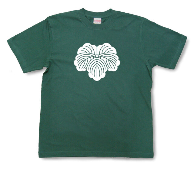 家紋Tシャツ「蔦」（半袖）