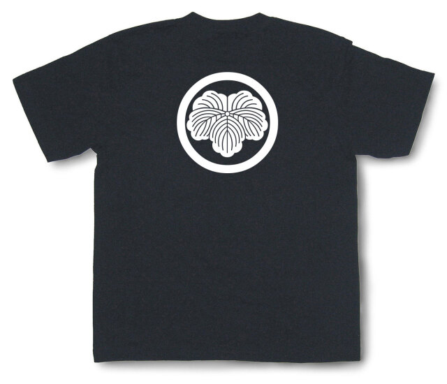家紋Tシャツ「丸に蔦」（半袖）