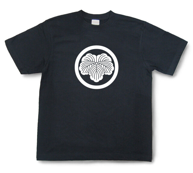 家紋Tシャツ「丸に蔦」（半袖）