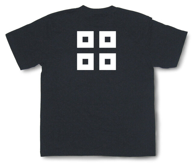 家紋Tシャツ「七つ割り平四つ目」（半袖）
