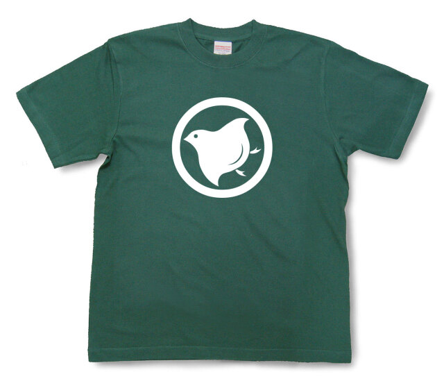 家紋Tシャツ「丸に千鳥」（半袖）
