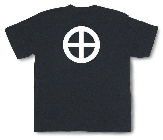 家紋Tシャツ「丸に十文字」（半袖）