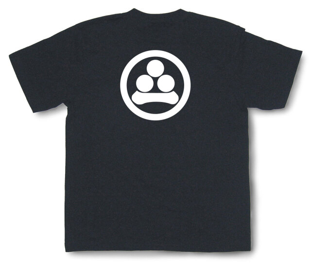 家紋Tシャツ「丸に渡辺星」（半袖）