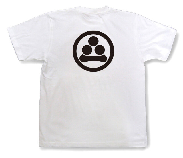 家紋Tシャツ「丸に渡辺星」（半袖）