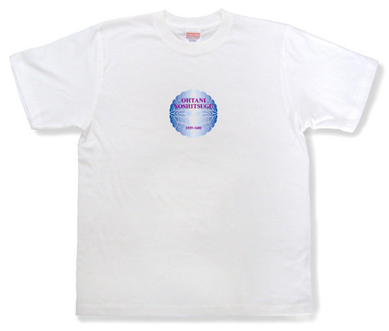 戦国武将Tシャツ・大谷吉継「対い蝶」1