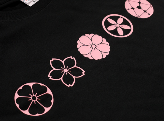 和柄Tシャツ「さくら桜」