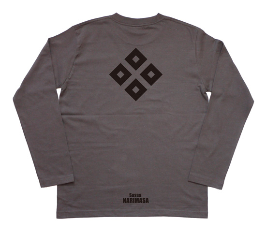 戦国武将家紋Tシャツ（長袖）「佐々成政」