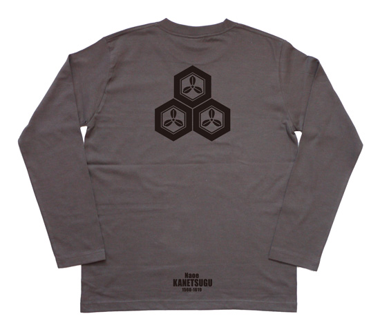 戦国武将家紋Tシャツ（長袖）「直江兼続」